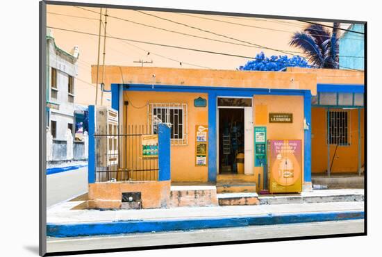 ¡Viva Mexico! Collection - "La Esquina" Orange Supermarket - Cancun-Philippe Hugonnard-Mounted Photographic Print