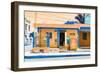 ¡Viva Mexico! Collection - "La Esquina" Orange Supermarket - Cancun-Philippe Hugonnard-Framed Photographic Print