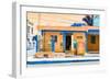 ¡Viva Mexico! Collection - "La Esquina" Orange Supermarket - Cancun-Philippe Hugonnard-Framed Photographic Print