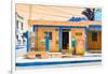 ¡Viva Mexico! Collection - "La Esquina" Orange Supermarket - Cancun-Philippe Hugonnard-Framed Photographic Print