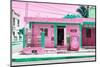 ¡Viva Mexico! Collection - "La Esquina" Pink Supermarket - Cancun-Philippe Hugonnard-Mounted Photographic Print