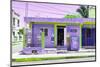 ¡Viva Mexico! Collection - "La Esquina" Purple Supermarket - Cancun-Philippe Hugonnard-Mounted Photographic Print