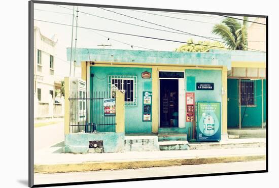 ¡Viva Mexico! Collection - "La Esquina" Supermarket - Cancun-Philippe Hugonnard-Mounted Photographic Print