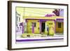 ¡Viva Mexico! Collection - "La Esquina" Yellow Supermarket - Cancun-Philippe Hugonnard-Framed Photographic Print