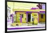 ¡Viva Mexico! Collection - "La Esquina" Yellow Supermarket - Cancun-Philippe Hugonnard-Framed Photographic Print