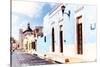 ¡Viva Mexico! Collection - Light Blue Campeche-Philippe Hugonnard-Stretched Canvas