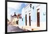 ¡Viva Mexico! Collection - Light Blue Campeche-Philippe Hugonnard-Framed Photographic Print