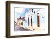 ¡Viva Mexico! Collection - Light Blue Campeche-Philippe Hugonnard-Framed Photographic Print
