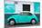 ¡Viva Mexico! Collection - Light Blue VW Beetle Car and American Graffiti-Philippe Hugonnard-Mounted Photographic Print