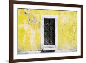 ¡Viva Mexico! Collection - Light Yellow Wall of Silence-Philippe Hugonnard-Framed Photographic Print