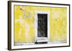 ¡Viva Mexico! Collection - Light Yellow Wall of Silence-Philippe Hugonnard-Framed Photographic Print