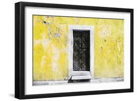 ¡Viva Mexico! Collection - Light Yellow Wall of Silence-Philippe Hugonnard-Framed Photographic Print
