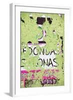 ¡Viva Mexico! Collection - Lime Green Street Wall Art-Philippe Hugonnard-Framed Photographic Print