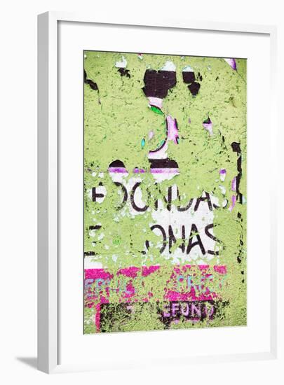 ¡Viva Mexico! Collection - Lime Green Street Wall Art-Philippe Hugonnard-Framed Photographic Print