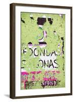 ¡Viva Mexico! Collection - Lime Green Street Wall Art-Philippe Hugonnard-Framed Photographic Print