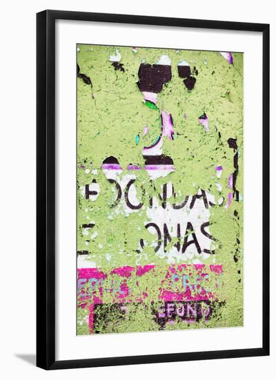 ¡Viva Mexico! Collection - Lime Green Street Wall Art-Philippe Hugonnard-Framed Photographic Print