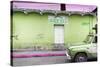 ¡Viva Mexico! Collection - Lime Green Truck-Philippe Hugonnard-Stretched Canvas