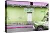 ¡Viva Mexico! Collection - Lime Green Truck-Philippe Hugonnard-Stretched Canvas