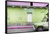 ¡Viva Mexico! Collection - Lime Green Truck-Philippe Hugonnard-Framed Stretched Canvas