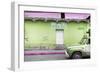 ¡Viva Mexico! Collection - Lime Green Truck-Philippe Hugonnard-Framed Photographic Print