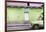 ¡Viva Mexico! Collection - Lime Green Truck-Philippe Hugonnard-Framed Photographic Print