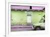 ¡Viva Mexico! Collection - Lime Green Truck-Philippe Hugonnard-Framed Photographic Print