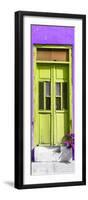 ¡Viva Mexico! Collection - Lime Green Window and Purple Wall-Philippe Hugonnard-Framed Premium Photographic Print