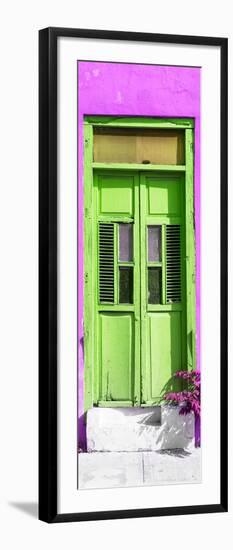 ¡Viva Mexico! Collection - Lime Window and Purple Wall-Philippe Hugonnard-Framed Photographic Print