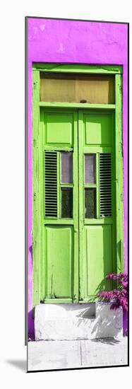 ¡Viva Mexico! Collection - Lime Window and Purple Wall-Philippe Hugonnard-Mounted Photographic Print