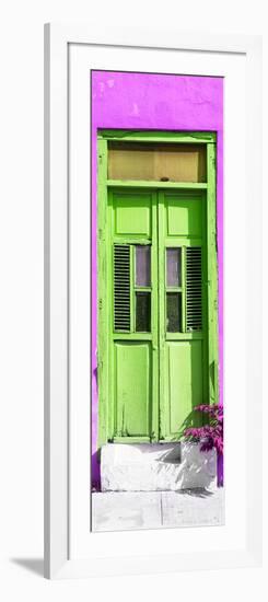 ¡Viva Mexico! Collection - Lime Window and Purple Wall-Philippe Hugonnard-Framed Photographic Print