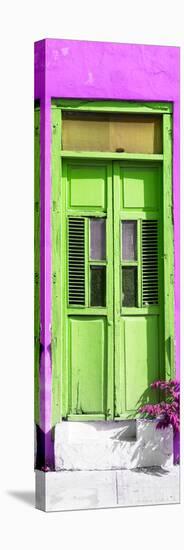 ¡Viva Mexico! Collection - Lime Window and Purple Wall-Philippe Hugonnard-Stretched Canvas