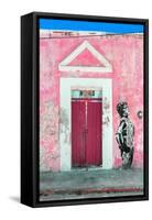 ¡Viva Mexico! Collection - Main entrance Door Closed IX-Philippe Hugonnard-Framed Stretched Canvas