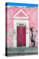¡Viva Mexico! Collection - Main entrance Door Closed IX-Philippe Hugonnard-Stretched Canvas