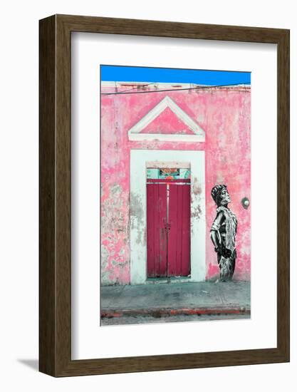 ¡Viva Mexico! Collection - Main entrance Door Closed IX-Philippe Hugonnard-Framed Photographic Print