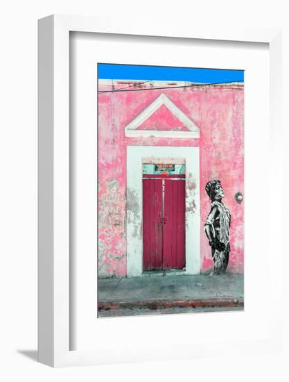 ¡Viva Mexico! Collection - Main entrance Door Closed IX-Philippe Hugonnard-Framed Photographic Print