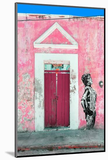 ¡Viva Mexico! Collection - Main entrance Door Closed IX-Philippe Hugonnard-Mounted Photographic Print