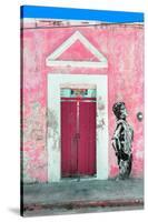 ¡Viva Mexico! Collection - Main entrance Door Closed IX-Philippe Hugonnard-Stretched Canvas