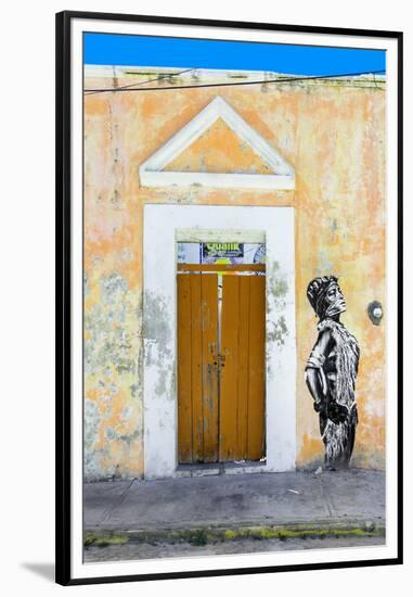 ¡Viva Mexico! Collection - Main entrance Door Closed V-Philippe Hugonnard-Framed Premium Photographic Print