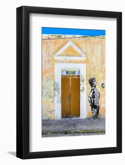 ¡Viva Mexico! Collection - Main entrance Door Closed V-Philippe Hugonnard-Framed Photographic Print