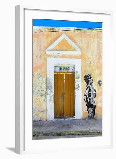 ¡Viva Mexico! Collection - Main entrance Door Closed V-Philippe Hugonnard-Framed Photographic Print