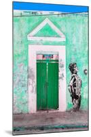 ¡Viva Mexico! Collection - Main entrance Door Closed VI-Philippe Hugonnard-Mounted Premium Photographic Print