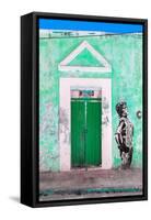 ¡Viva Mexico! Collection - Main entrance Door Closed VI-Philippe Hugonnard-Framed Stretched Canvas
