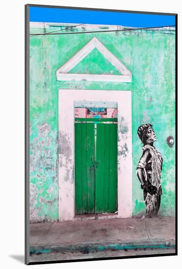 ¡Viva Mexico! Collection - Main entrance Door Closed VI-Philippe Hugonnard-Mounted Photographic Print