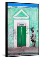 ¡Viva Mexico! Collection - Main entrance Door Closed VI-Philippe Hugonnard-Framed Stretched Canvas