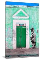 ¡Viva Mexico! Collection - Main entrance Door Closed VI-Philippe Hugonnard-Stretched Canvas