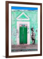 ¡Viva Mexico! Collection - Main entrance Door Closed VI-Philippe Hugonnard-Framed Photographic Print