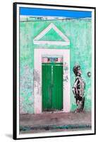 ¡Viva Mexico! Collection - Main entrance Door Closed VI-Philippe Hugonnard-Framed Premium Photographic Print