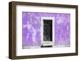 ¡Viva Mexico! Collection - Mauve Wall of Silence-Philippe Hugonnard-Framed Photographic Print