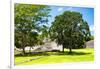 ¡Viva Mexico! Collection - Maya Archaeological Site - Edzna Campeche-Philippe Hugonnard-Framed Photographic Print