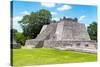 ¡Viva Mexico! Collection - Maya Archaeological Site II - Edzna Campeche-Philippe Hugonnard-Stretched Canvas